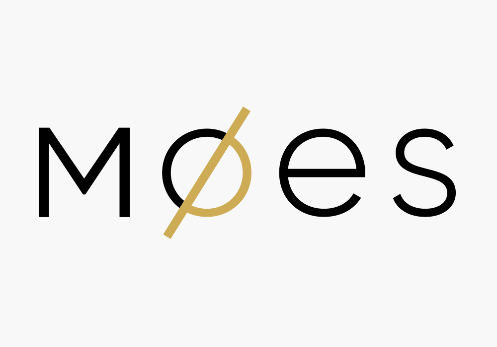 Identyfikacja wizualna dla kobiecej marki odzieżowej Moes
